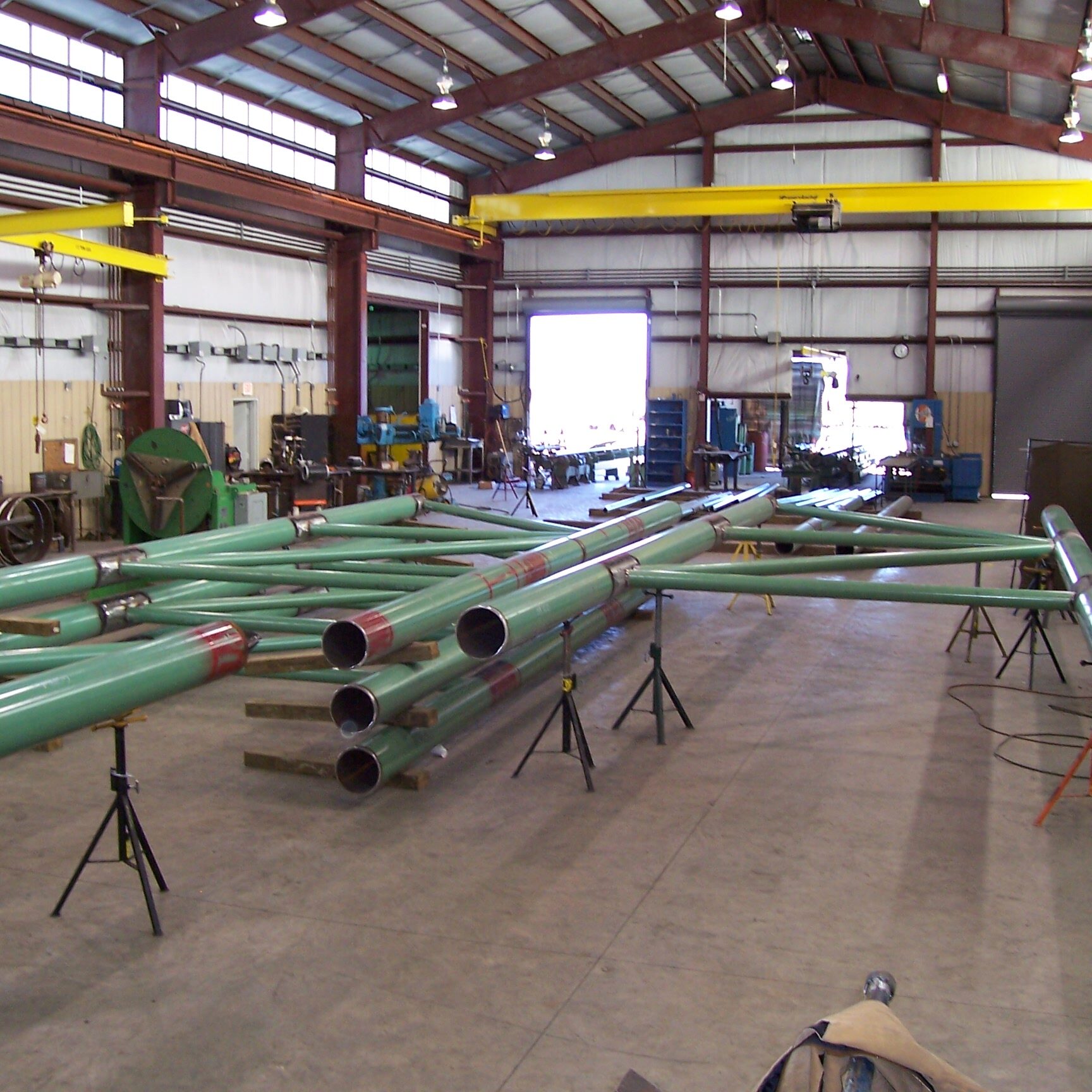 Trade's Turnaround and Maintenance Shop ready to help with pipe fabrication