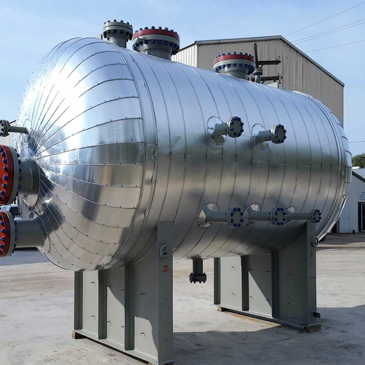 Photo of Fabex's ASME pressure vessel and process containment equipment fabrication